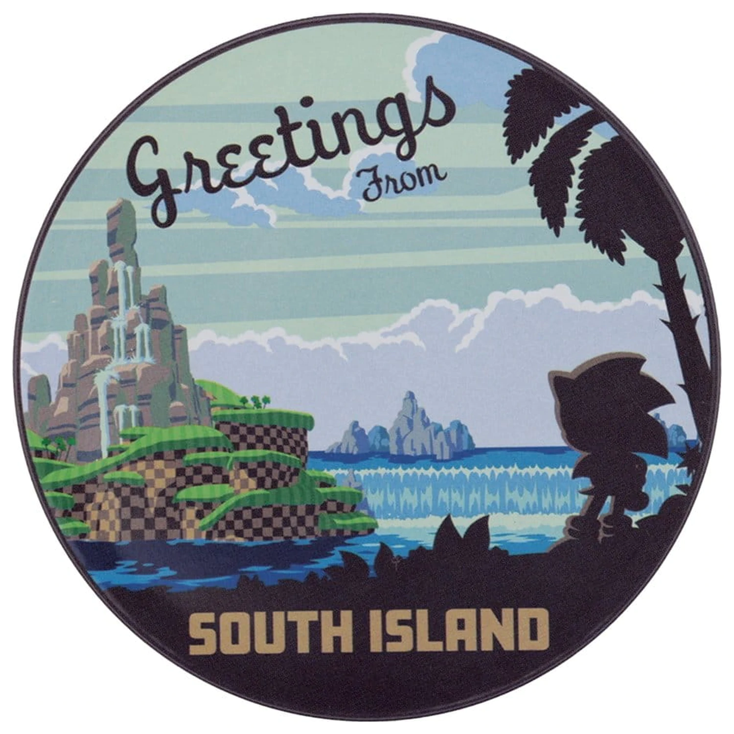 Sonic - The Hedgehog Coaster Pachet de 4 bucati poza produsului