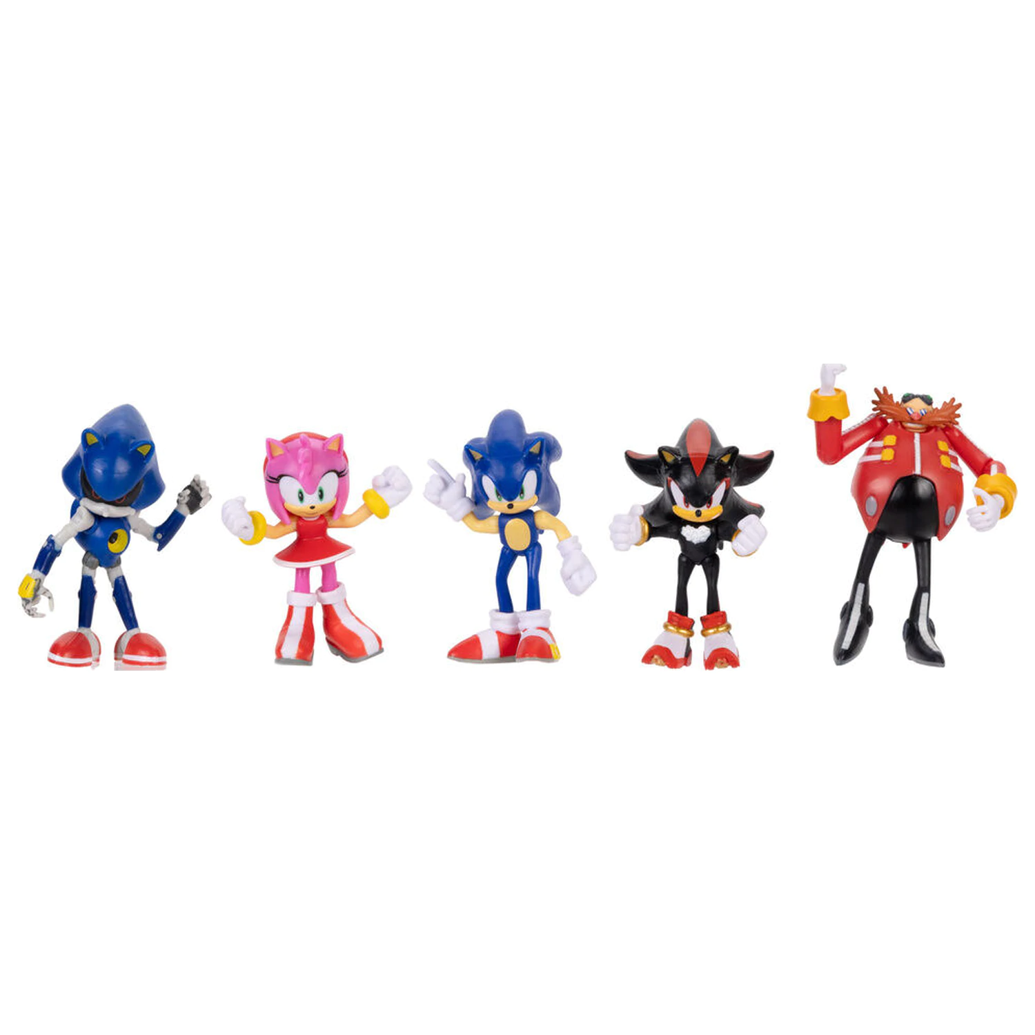 Sonic The Hedgehog pachet 5 figurine 6cm poza produsului
