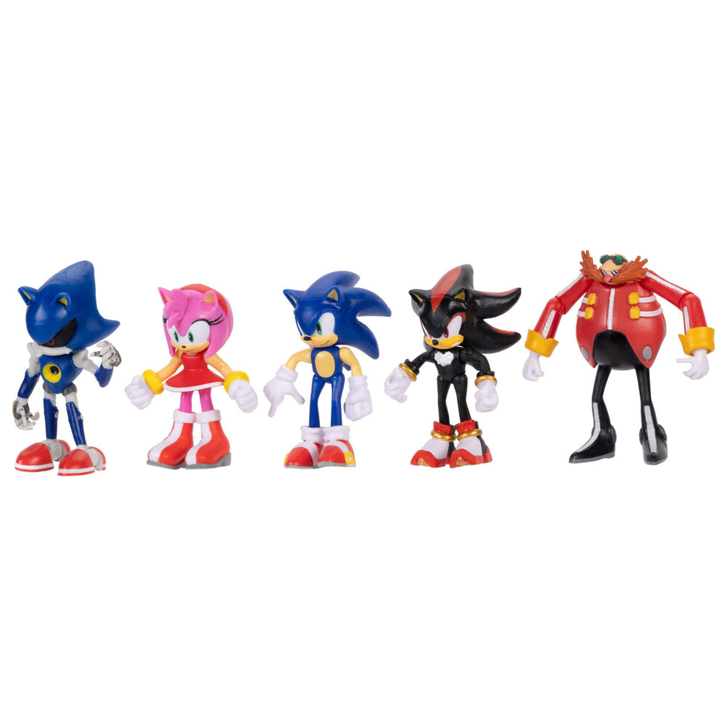 Sonic The Hedgehog pachet 5 figurine 6cm poza produsului