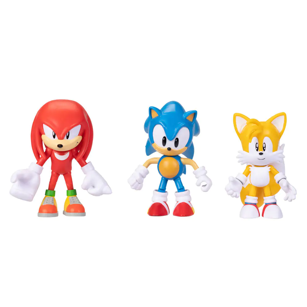 Sonic the Hedgehog Classic pachet 3 figurine 10cm poza produsului