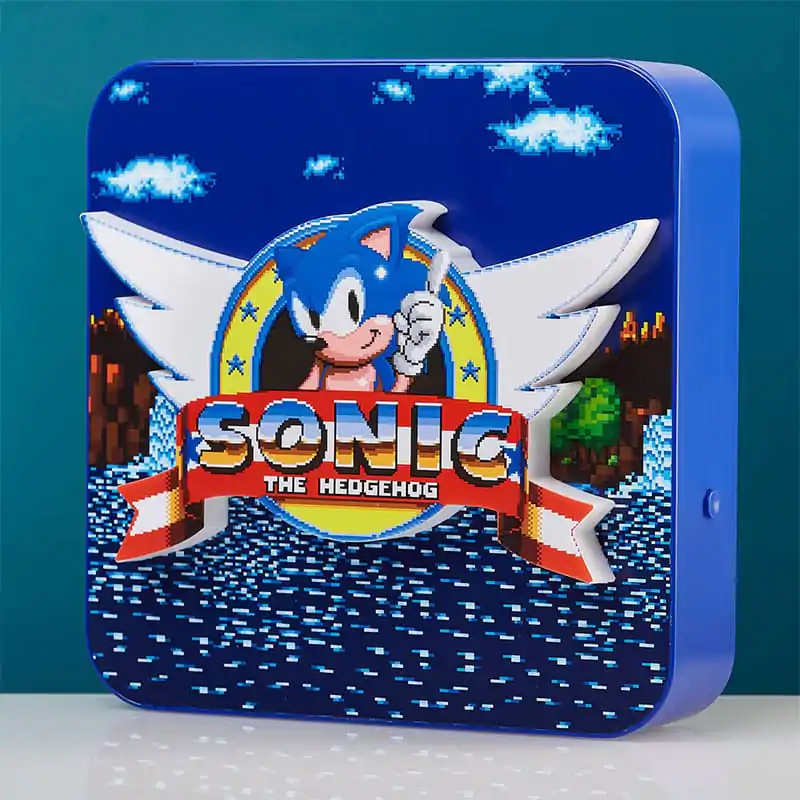 Sonic - The Hedgehog Lampa 3D Clasic Sonic poza produsului