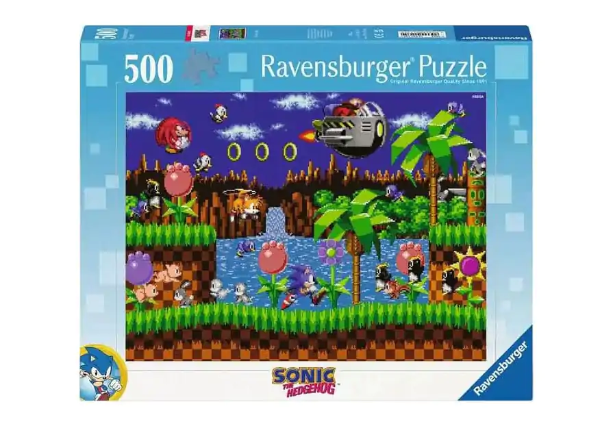 Sonic - The Hedgehog Puzzle tip Jigsaw Classic Sonic (500 piese) poza produsului