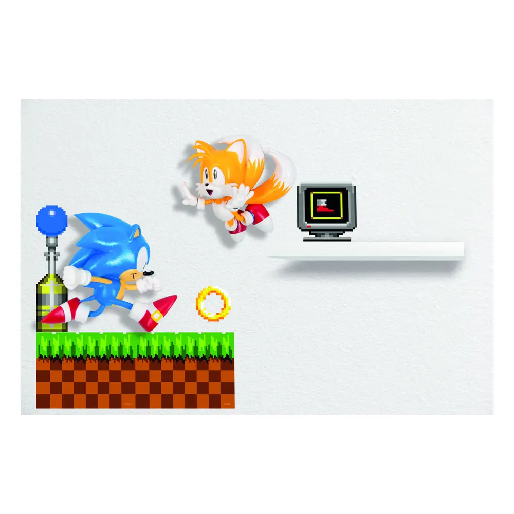 Sonic the Hedgehog Comic On´s decor de perete Sonic și Miles Tails Prower poza produsului