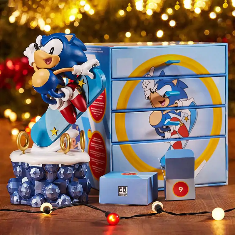 Sonic - The Hedgehog Calendar Advent cu Numărătoare Inversă Personaj Model Kit Sonic poza produsului
