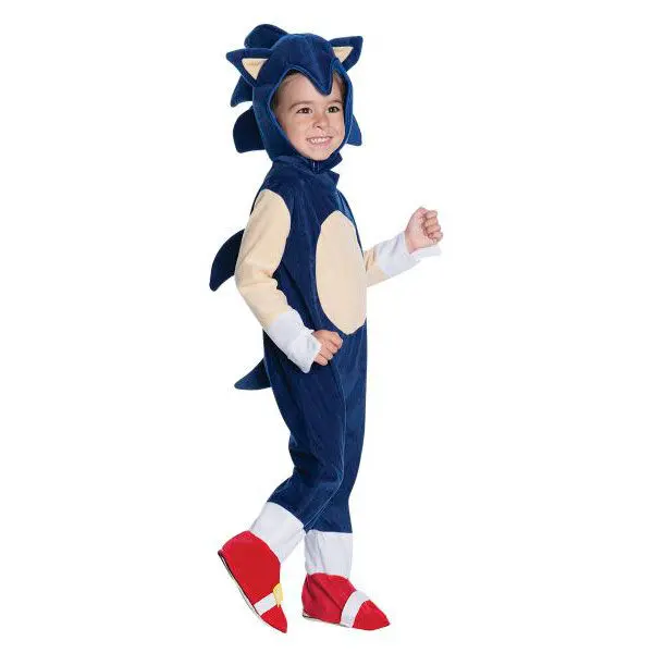 Costum deluxe de bebeluș Sonic The Hedgehog poza produsului