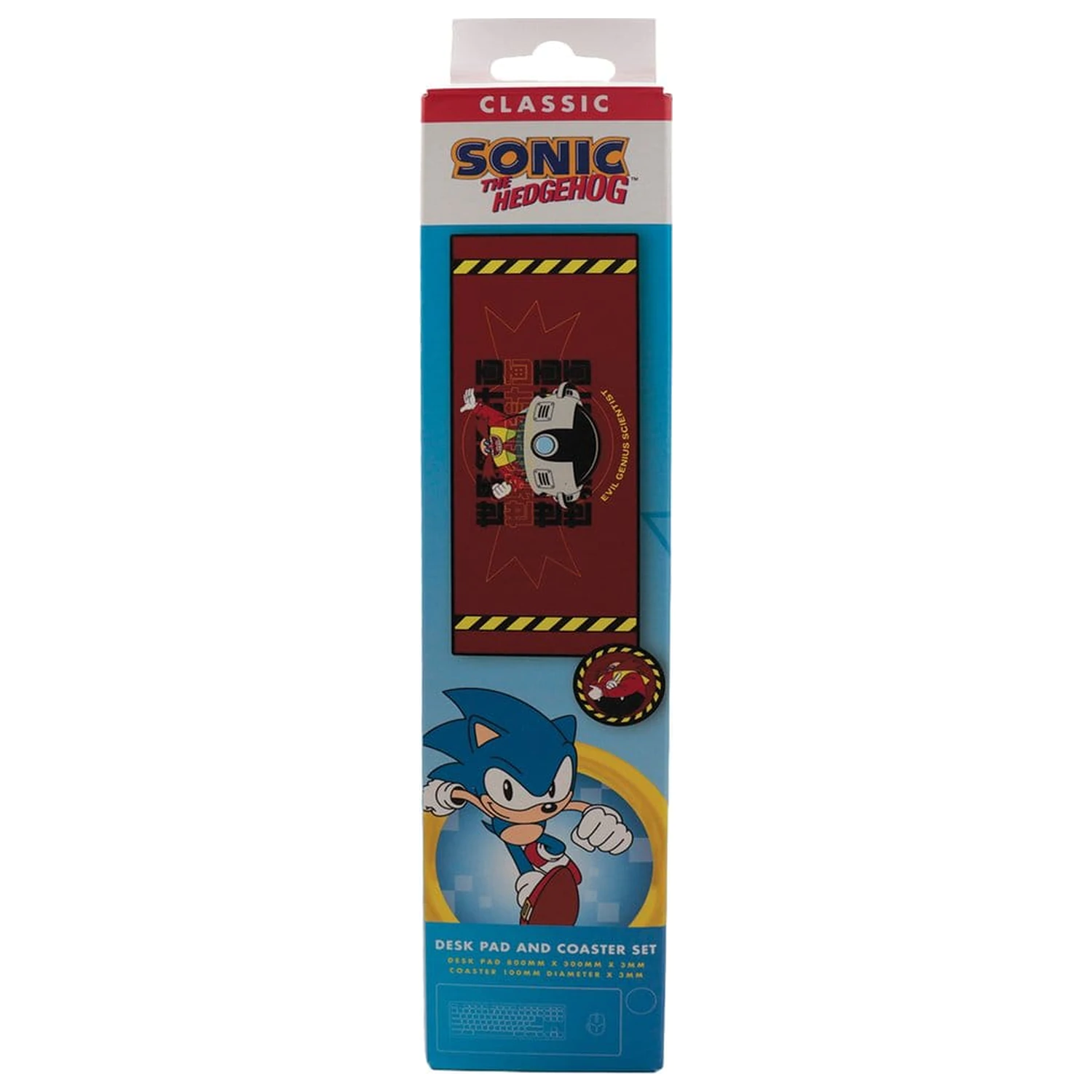 Sonic - The Hedgehog Covor de birou si Set de suporturi pentru pahare Dr. Eggman poza produsului
