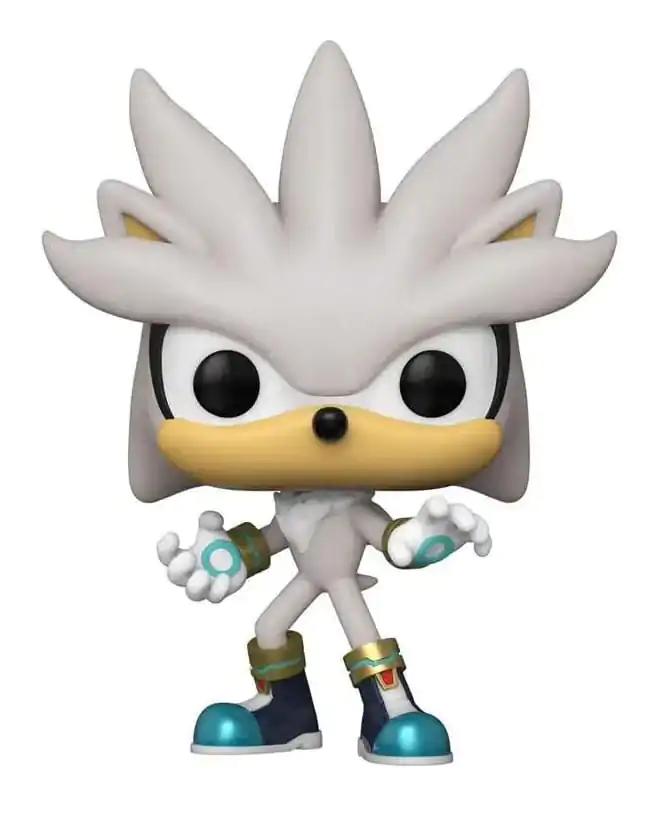 Sonic The Hedgehog Funko POP! Games Figurina de vinil Silver The Hedgehog(GW) 9 cm poza produsului