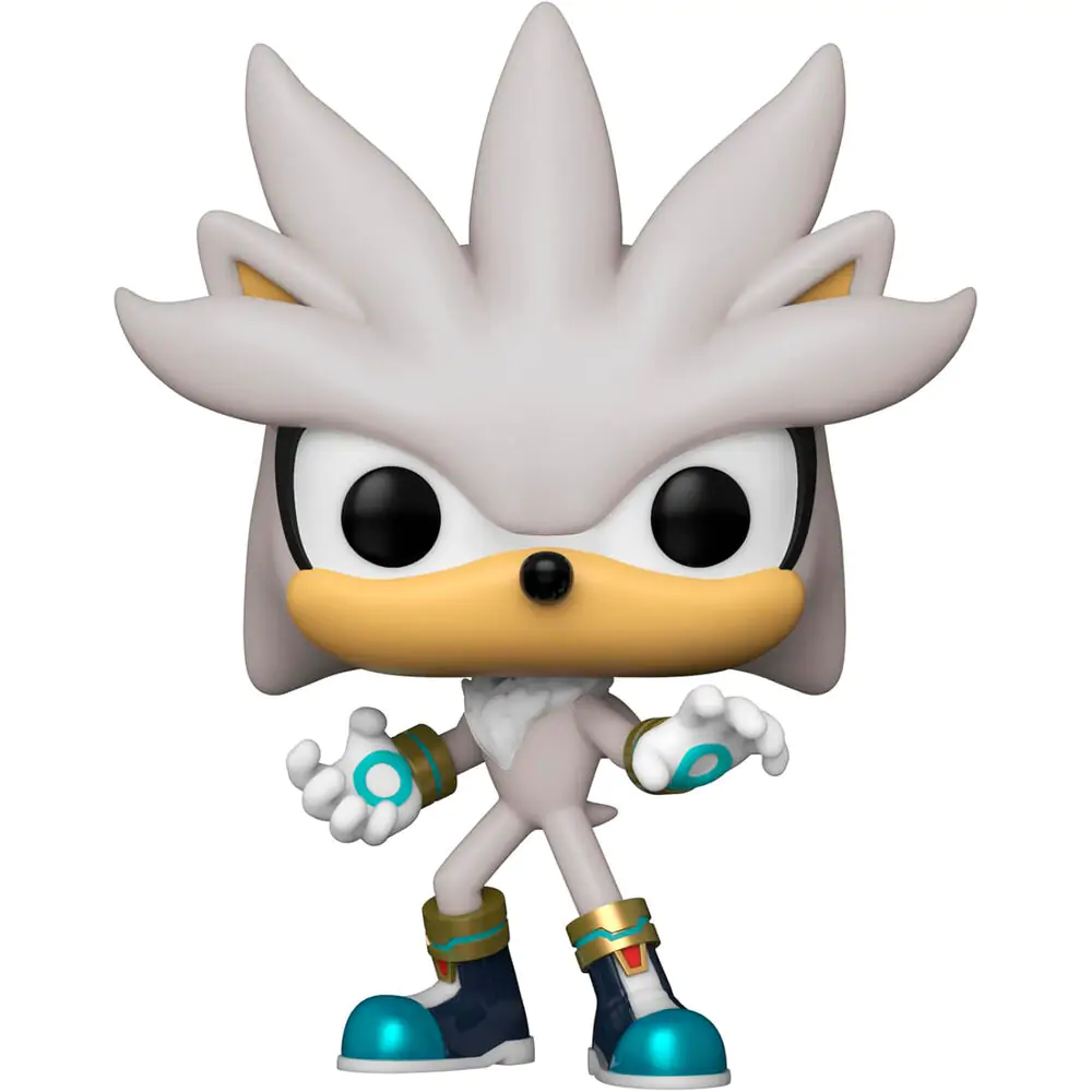 Sonic The Hedgehog Funko POP! Games Figurina de vinil Silver The Hedgehog(GW) 9 cm poza produsului