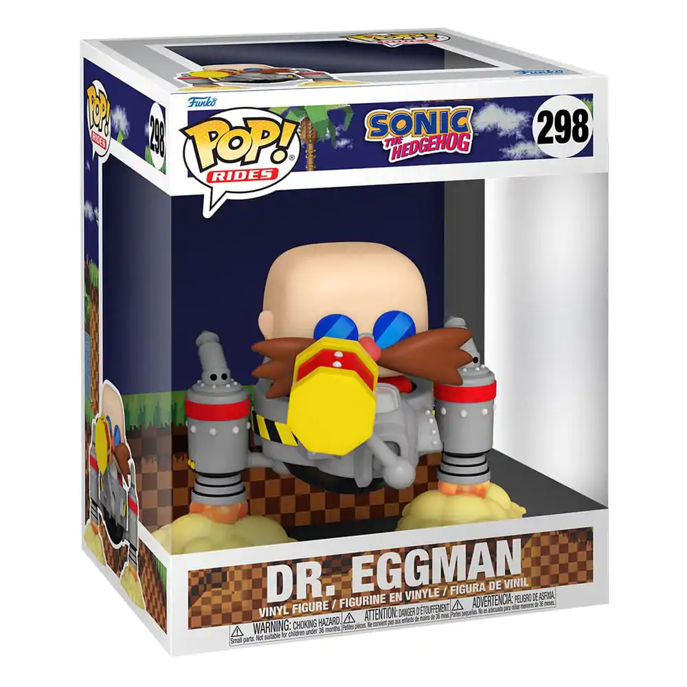 Sonic the Hedgehog POP! Rides Figurina Vinyl Dr. Eggman 15 cm poza produsului