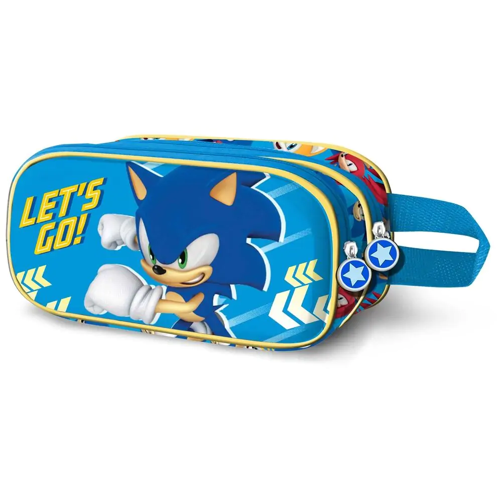 Sonic The Hedgehog Go 3D penar dublu poza produsului