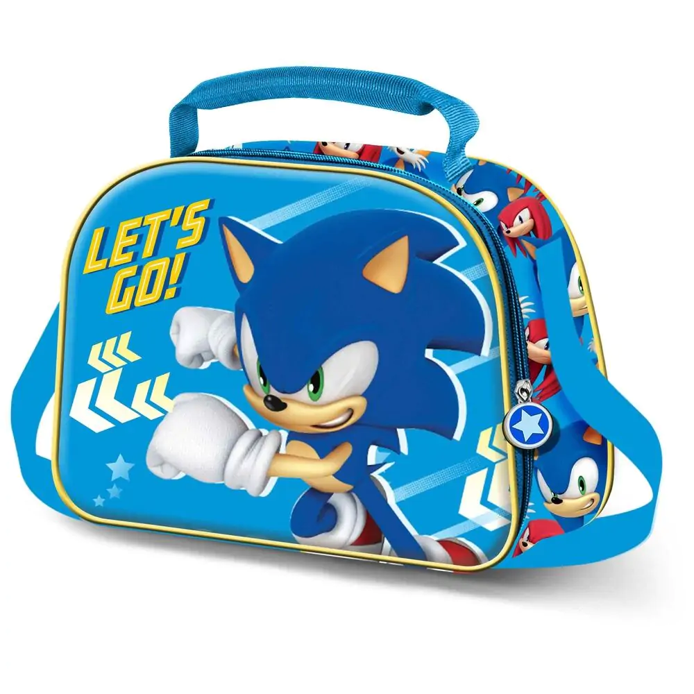 Sonic The Hedgehog Go 3D geantă de prânz poza produsului