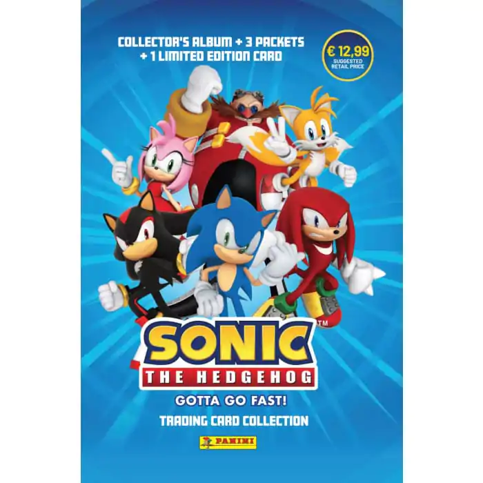 Sonic The Hedgehog - Gotta Go Fast! - Trading Cards Starter Pack Versiunea Germană poza produsului