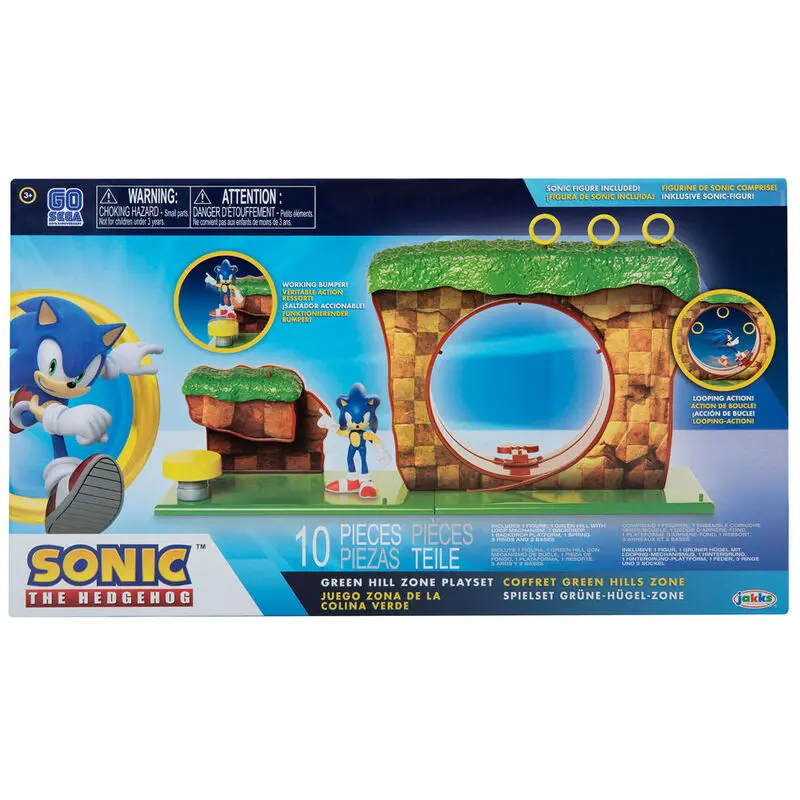 Sonic The Hedgehog Green Hill Zone Set de joacă poza produsului