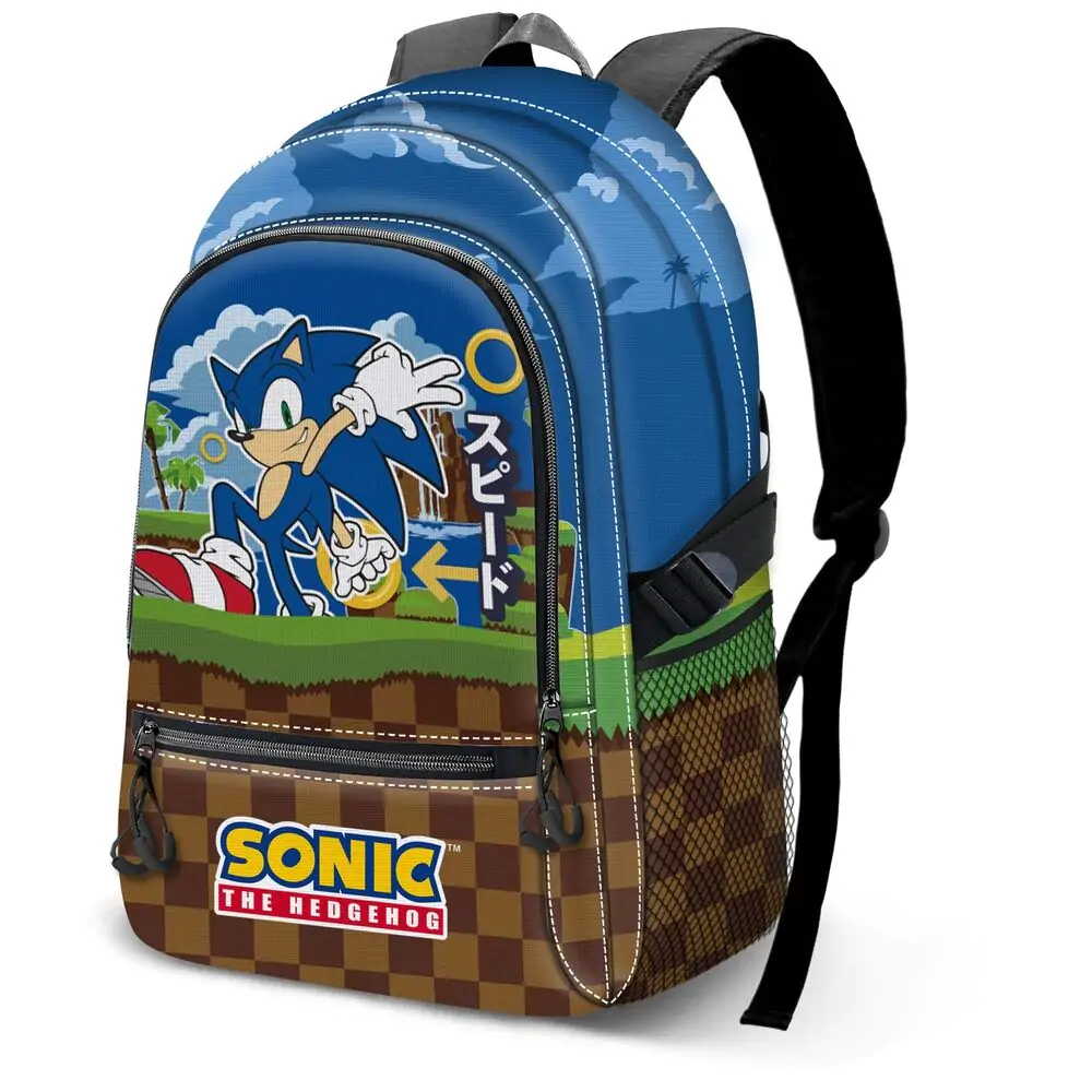 Sonic the Hedgehog Greenhill rucsac adaptabil 44cm poza produsului