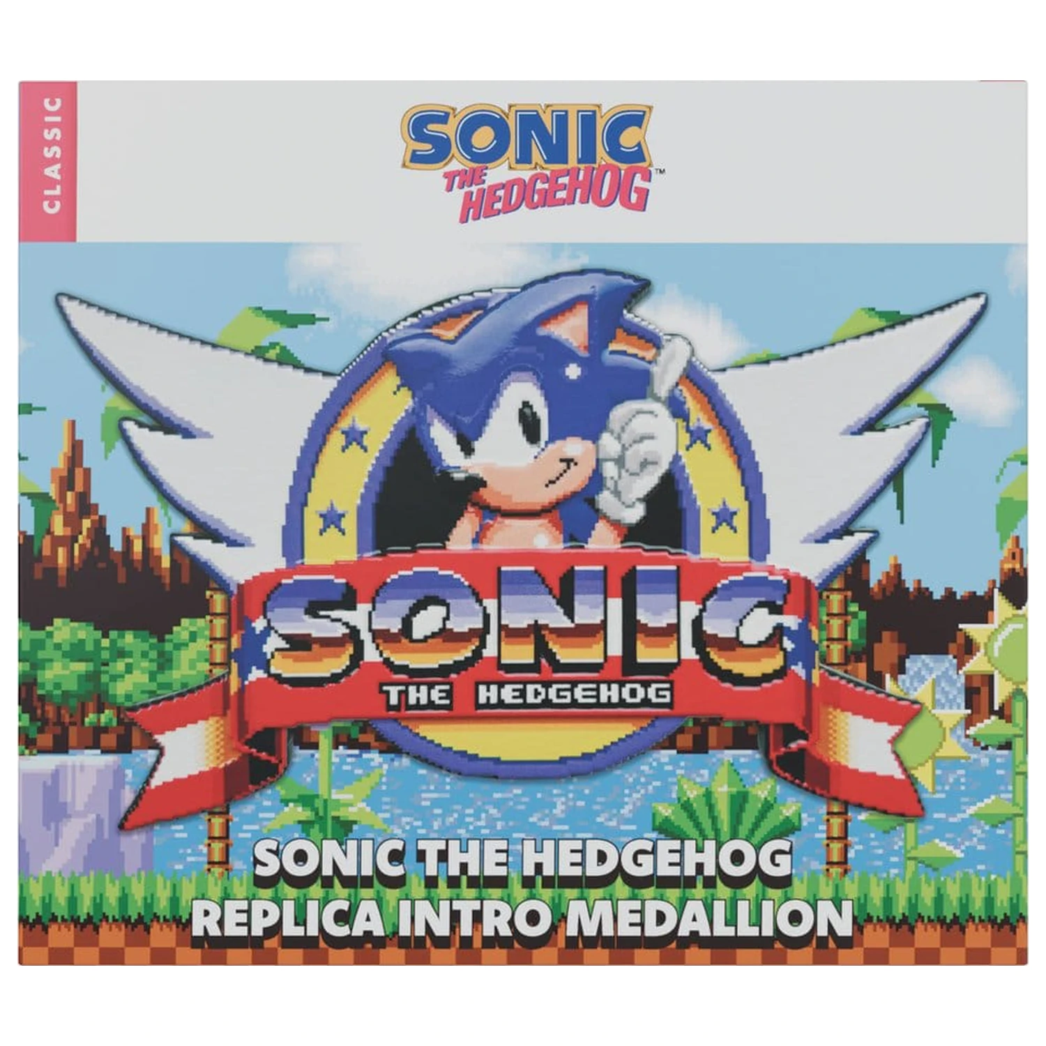 Sonic The Hedgehog Monedă de Colecție cu Logo Original poza produsului