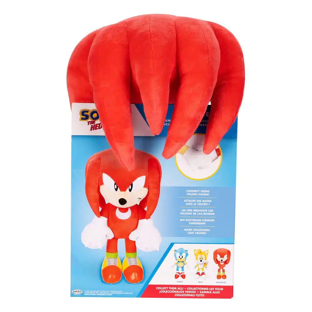 Sonic - The Hedgehog Jumbo Plus figurina Knuckles 50 cm poza produsului