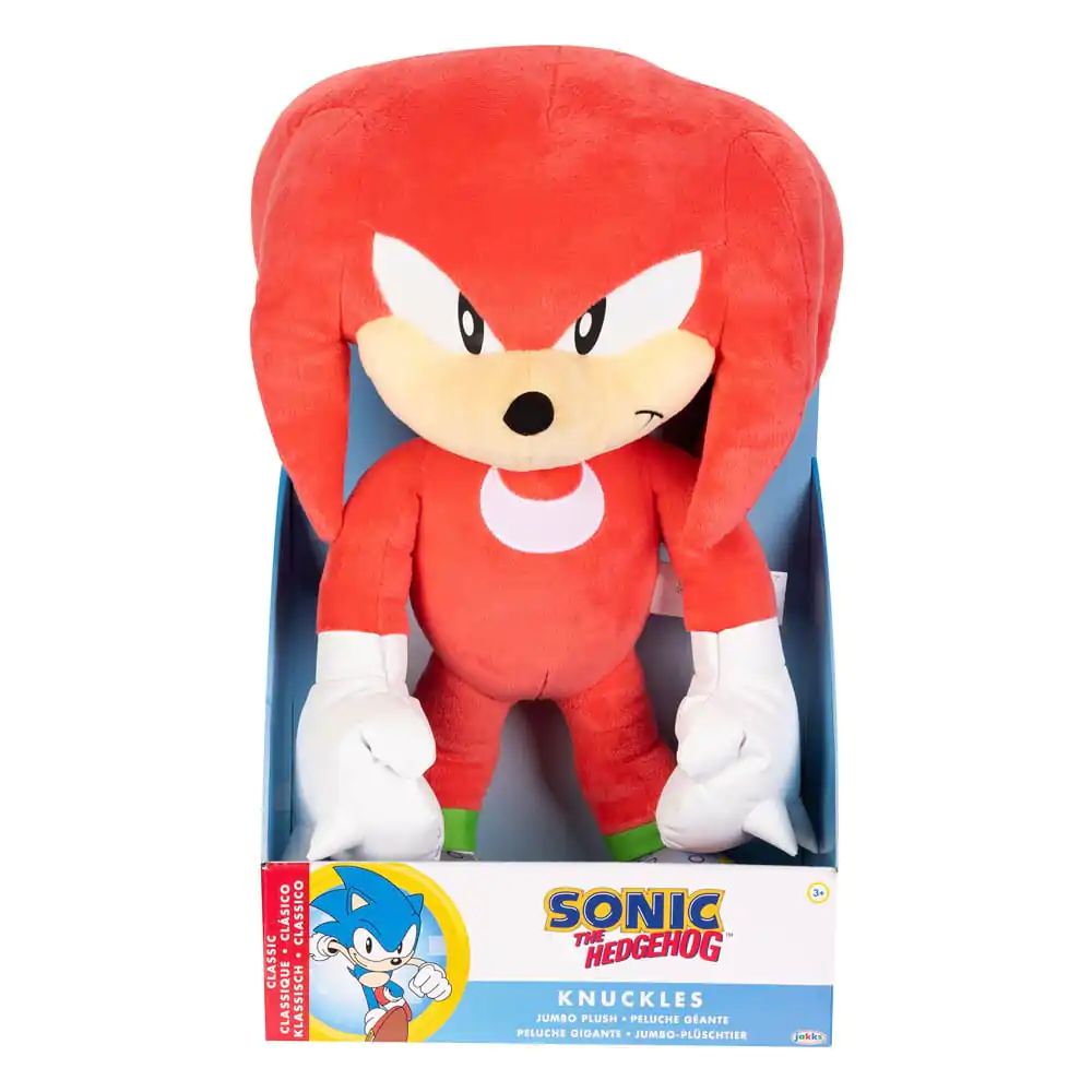 Sonic - The Hedgehog Jumbo Plus figurina Knuckles 50 cm poza produsului