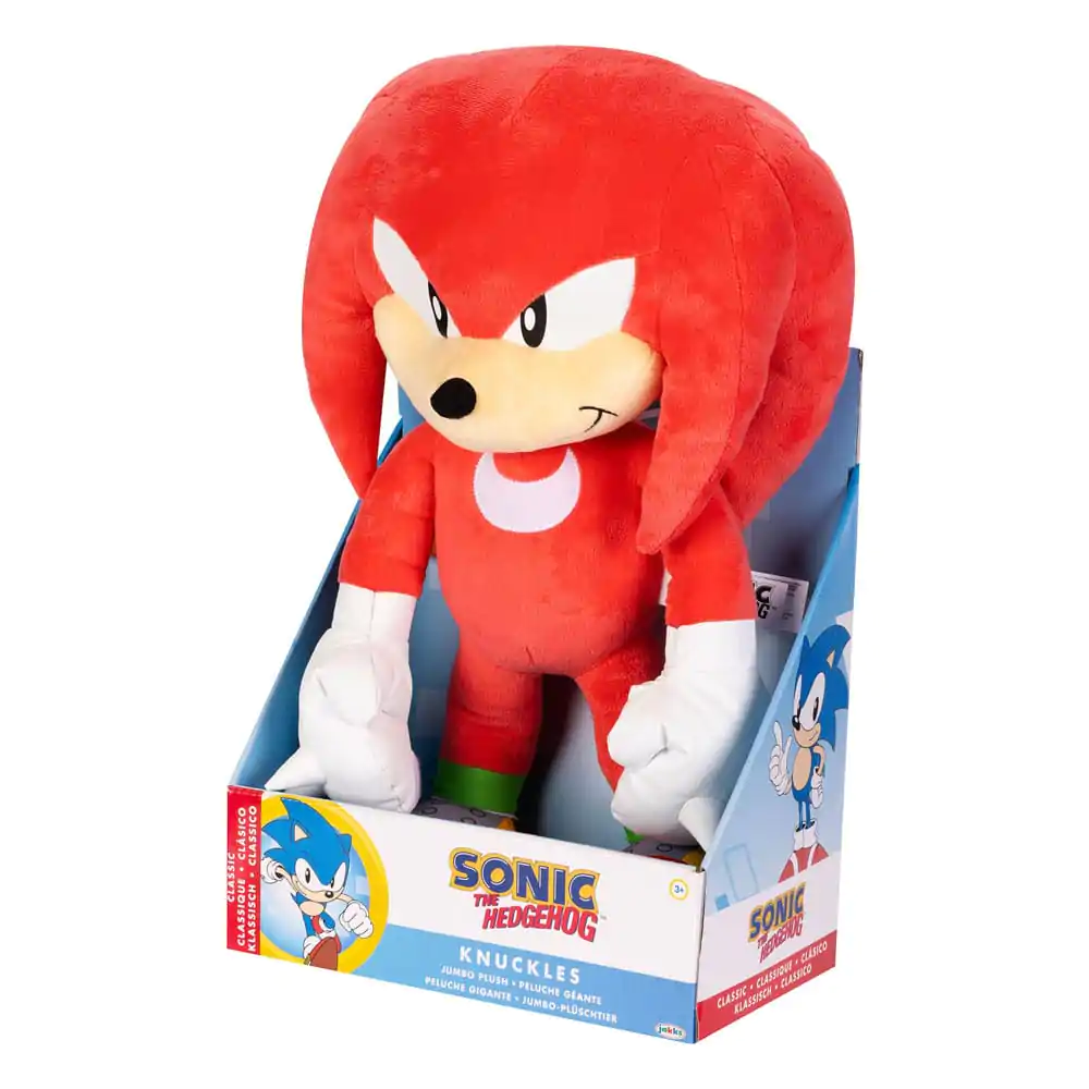 Sonic - The Hedgehog Jumbo Plus figurina Knuckles 50 cm poza produsului