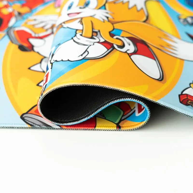 Sonic the Hedgehog gaming desk pad poza produsului