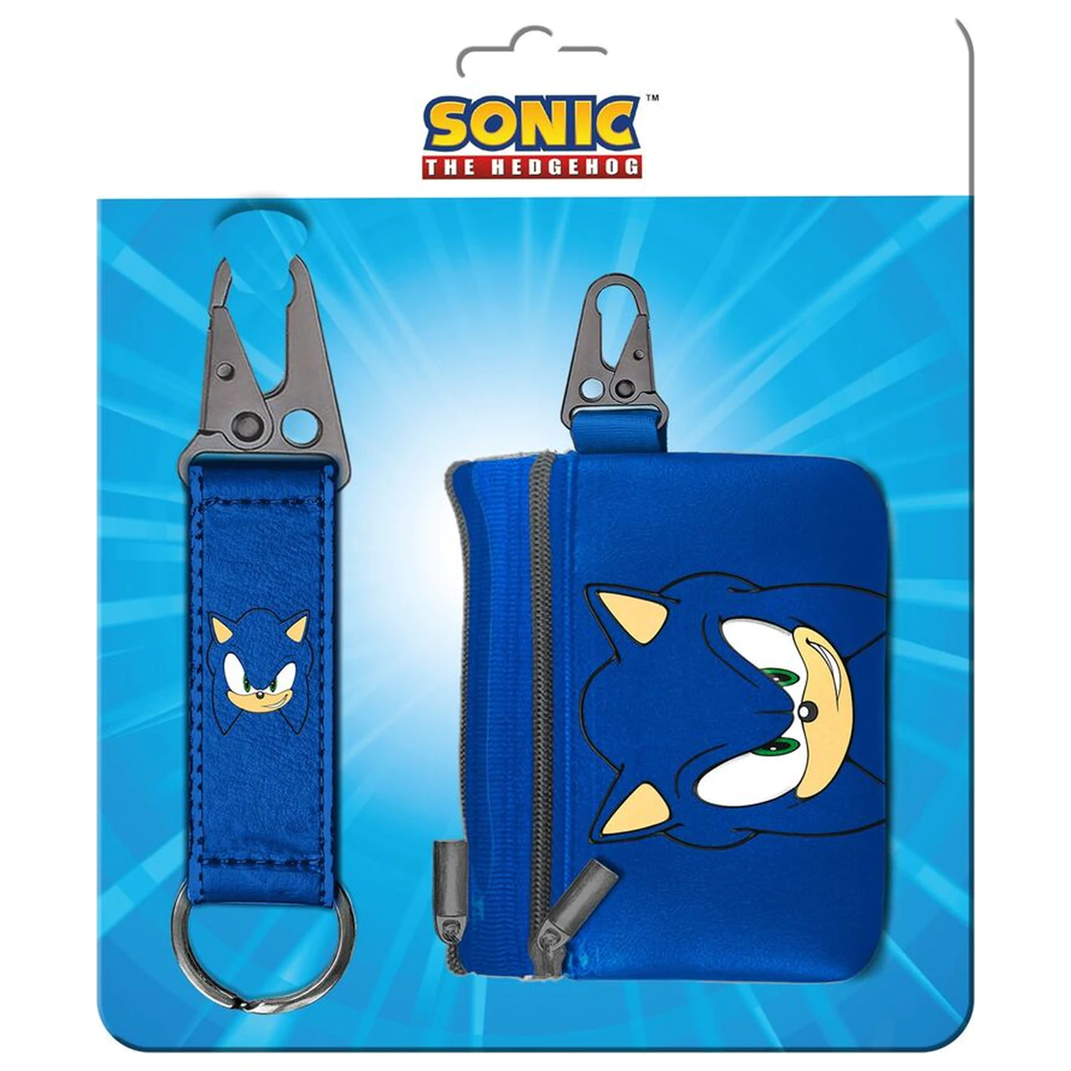 Sonic the Hedgehog breloc + set portofel poza produsului