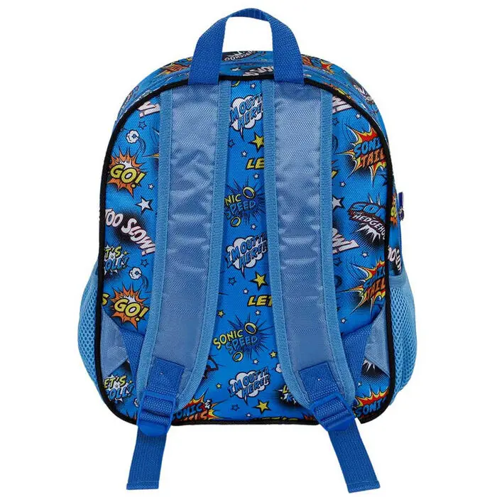 Sonic The Hedgehog Lets Roll rucsac 3D 31cm poza produsului