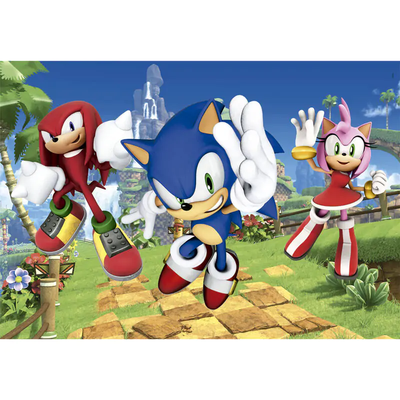 Sonic the Hedgehog maxi puzzle 104 piese poza produsului