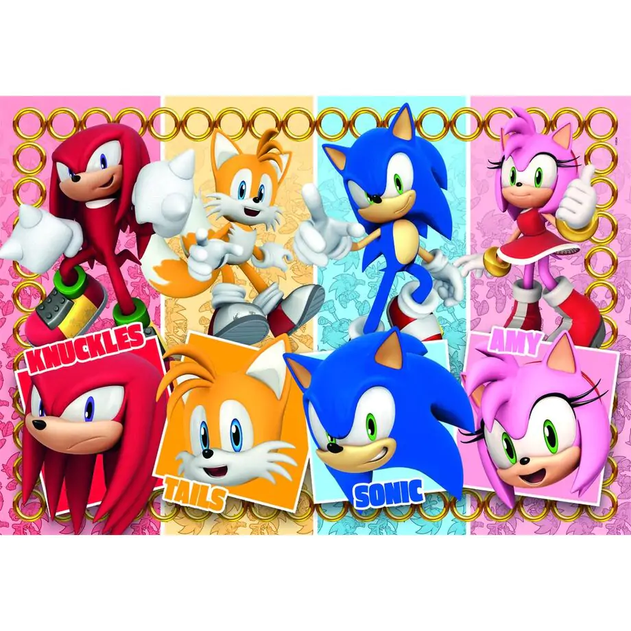 Sonic the Hedgehog maxi puzzle 60 de piese poza produsului