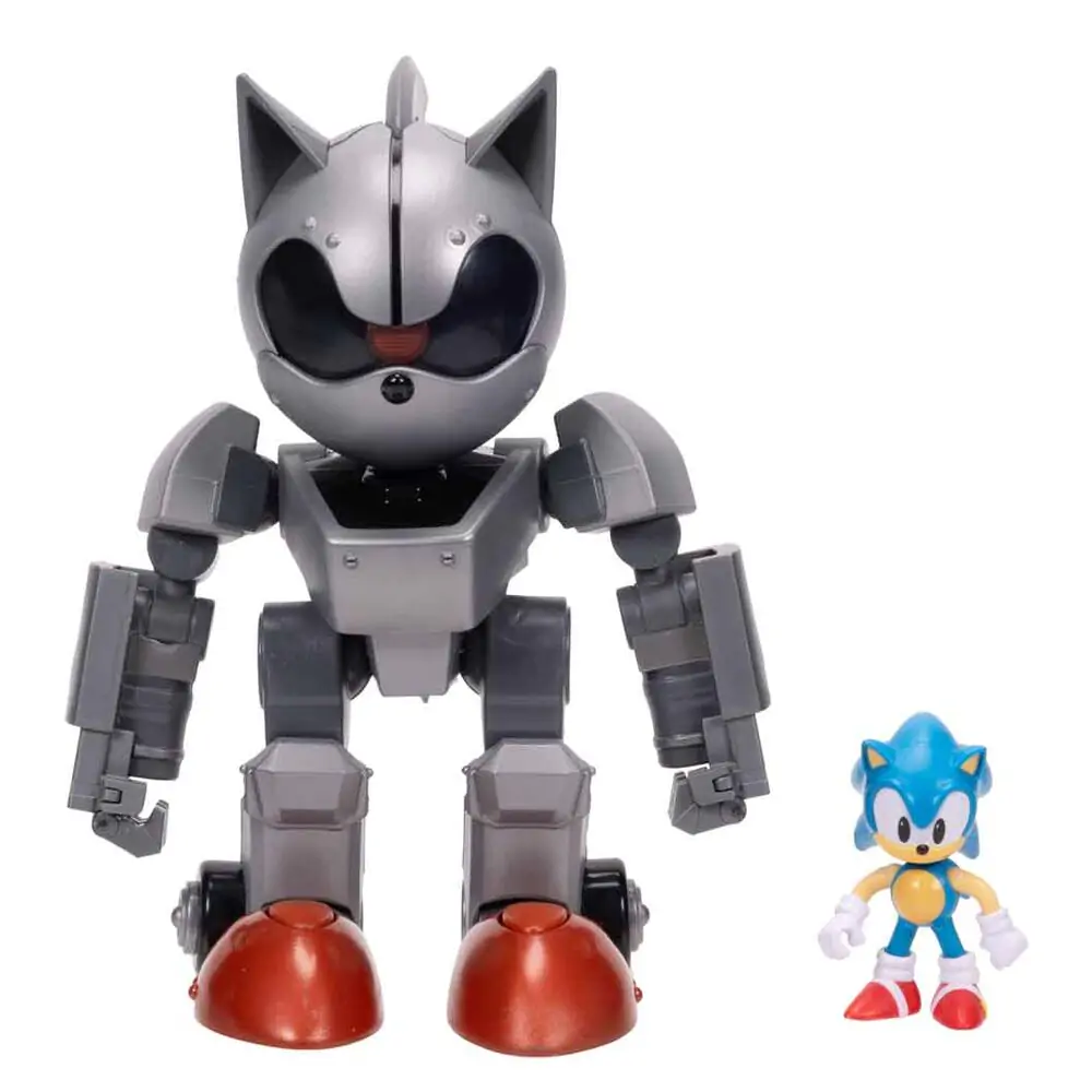 Sonic the Hedgehog Mecha si figurina Sonic poza produsului