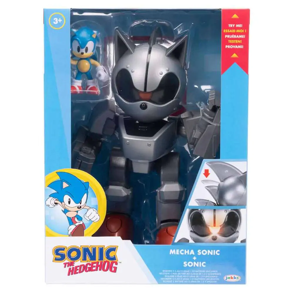 Sonic the Hedgehog Mecha si figurina Sonic poza produsului