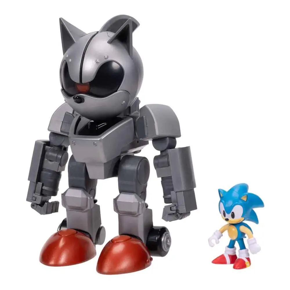Sonic the Hedgehog Mecha si figurina Sonic poza produsului