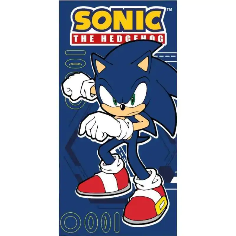 Prosop de plajă din microfibră Sonic The Hedgehog poza produsului