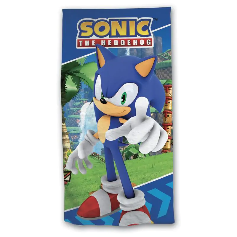 Prosop de plajă din microfibră Sonic The Hedgehog poza produsului