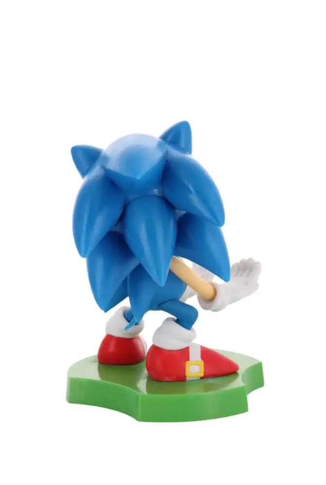 Sonic the Hedgehog Figurina Sonic alunecând mini cablu suport 10 cm poza produsului