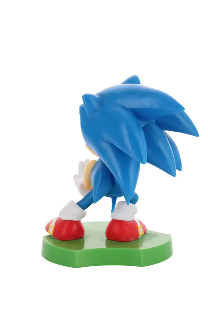 Sonic the Hedgehog Figurina Sonic alunecând mini cablu suport 10 cm poza produsului