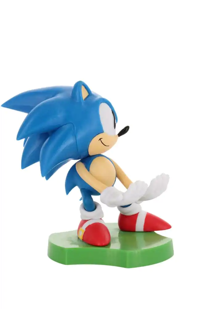 Sonic the Hedgehog Figurina Sonic alunecând mini cablu suport 10 cm poza produsului