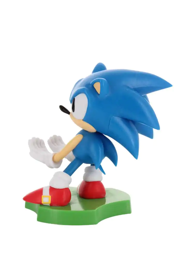 Sonic the Hedgehog Figurina Sonic alunecând mini cablu suport 10 cm poza produsului