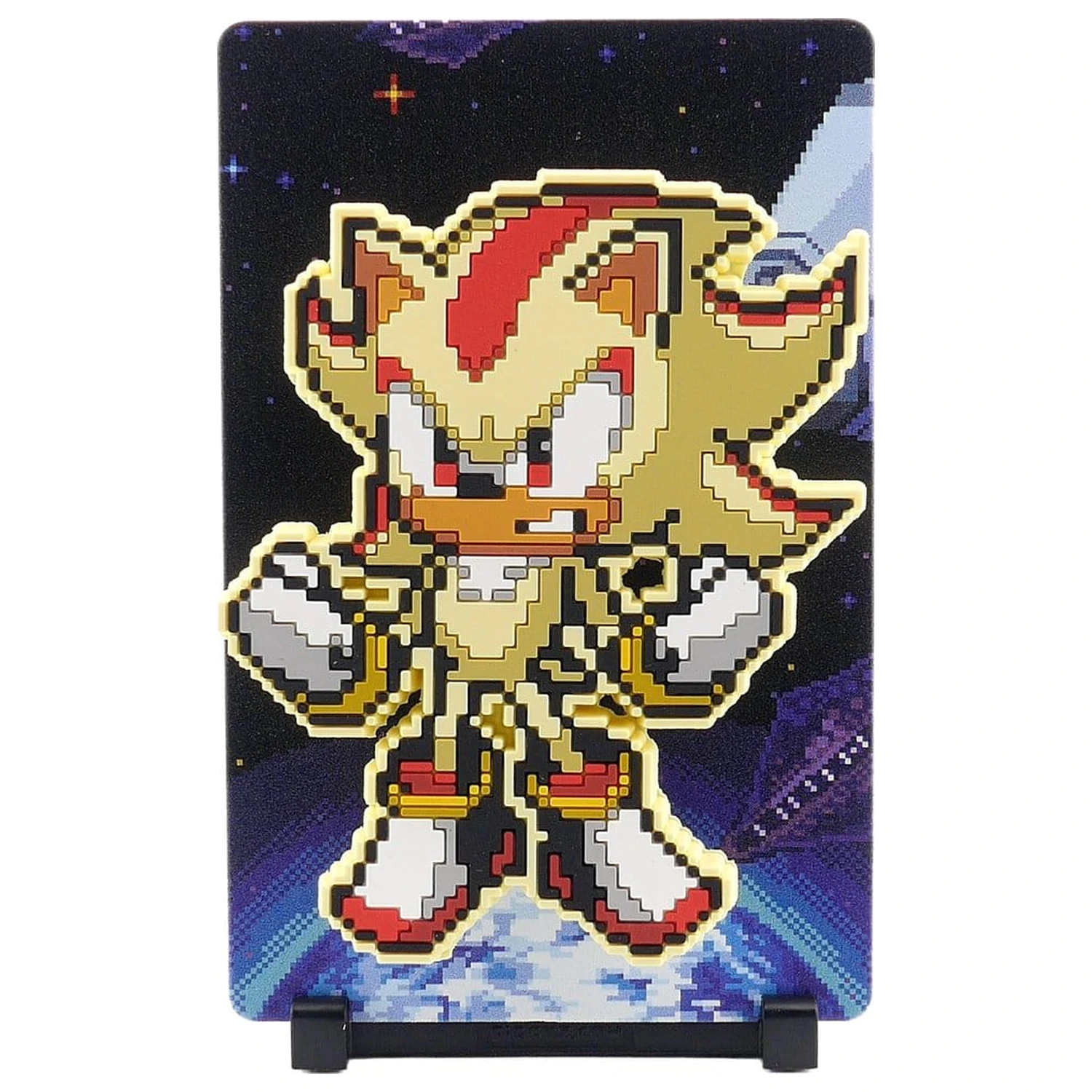 Sonic the Hedgehog (Modern) FiGGYZ Magnet de colecție Super Shadow 11 cm poza produsului