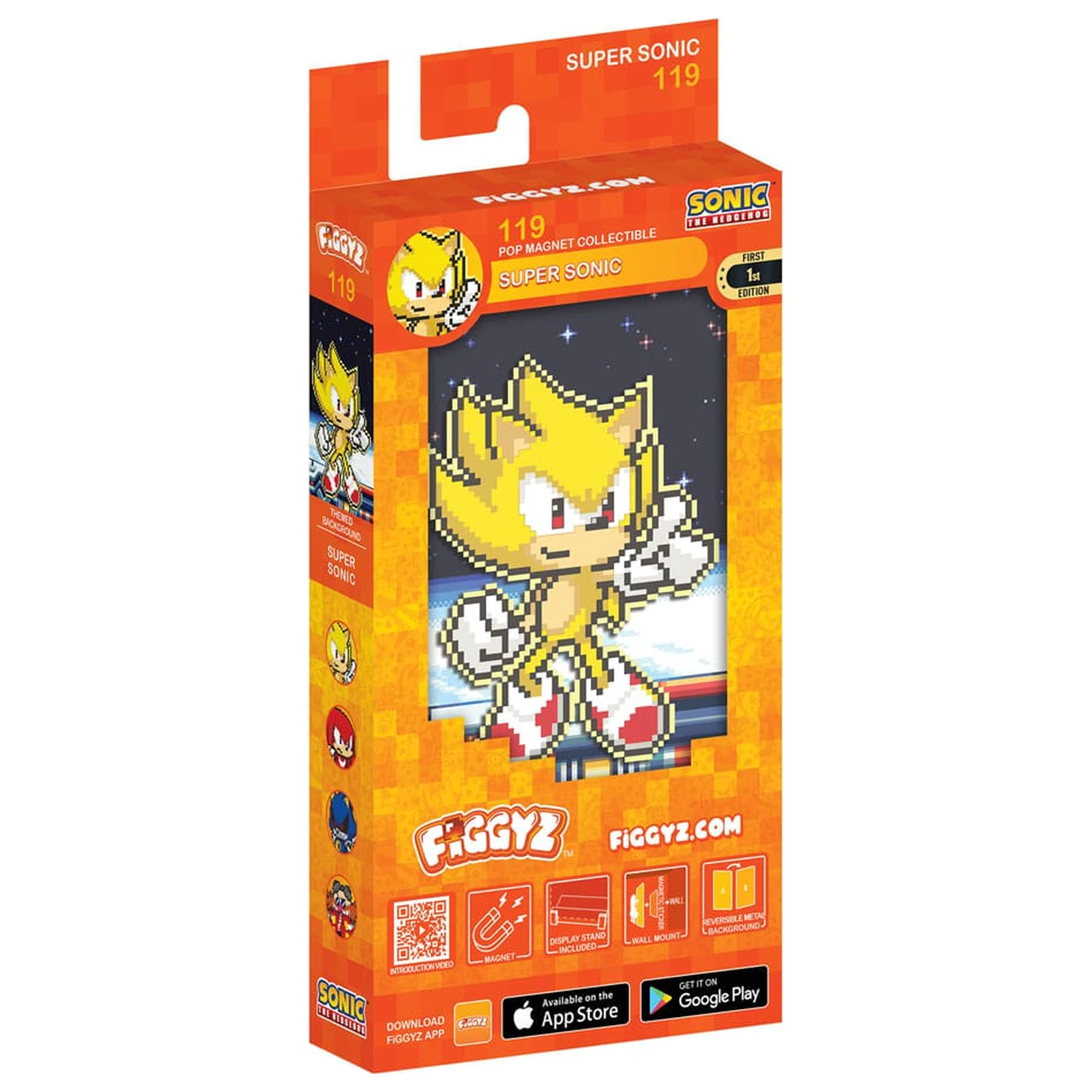 Sonic the Hedgehog Modern FiGGYZ Magnet Colectionabil Super Sonic 11 cm poza produsului