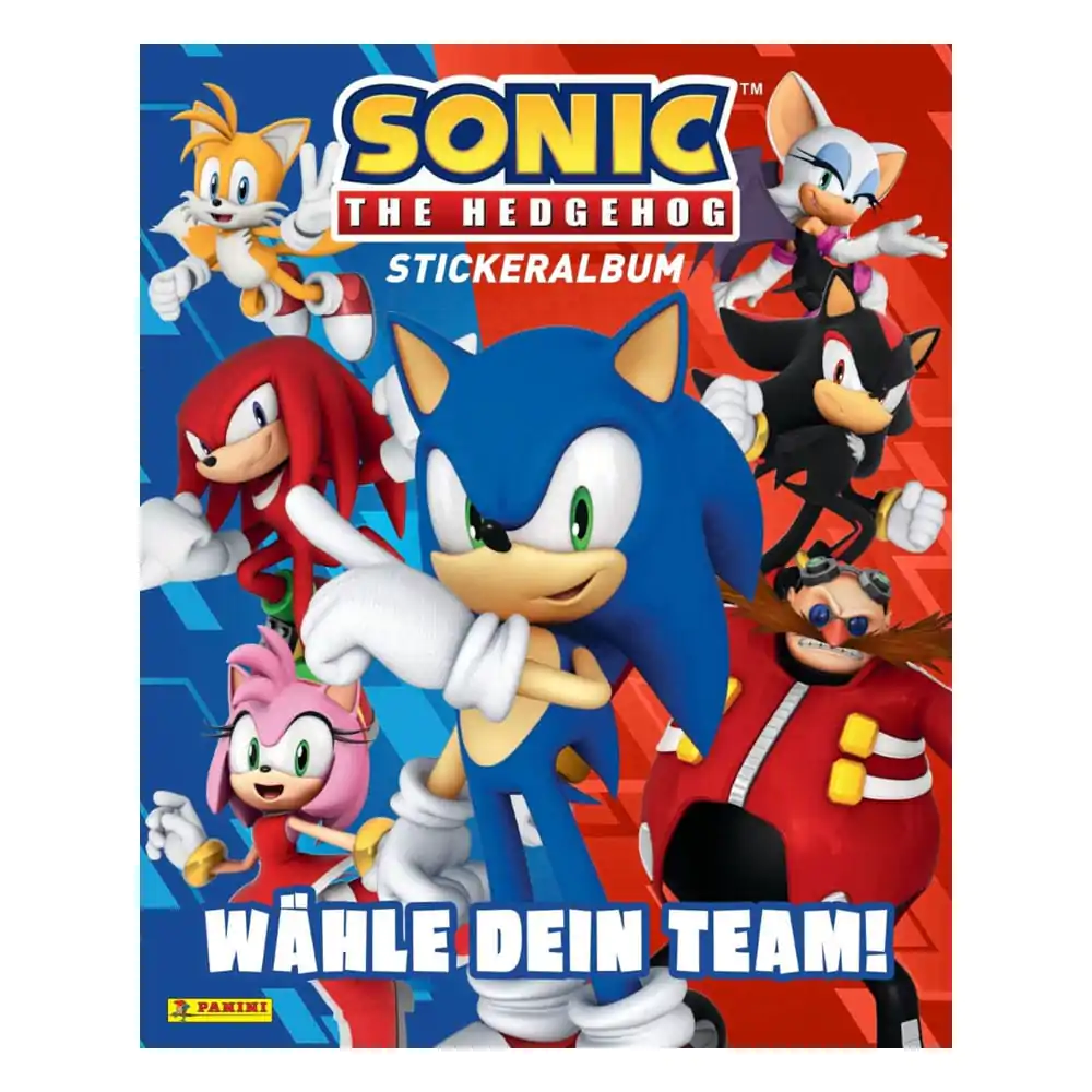 Sonic the Hedgehog Album Colecție Abțibilduri *Versiune Germană* poza produsului