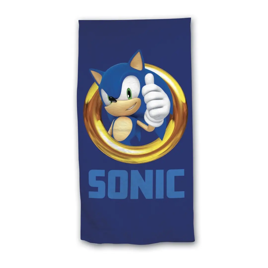 Prosop de plajă din bumbac Sonic the Hedgehog poza produsului