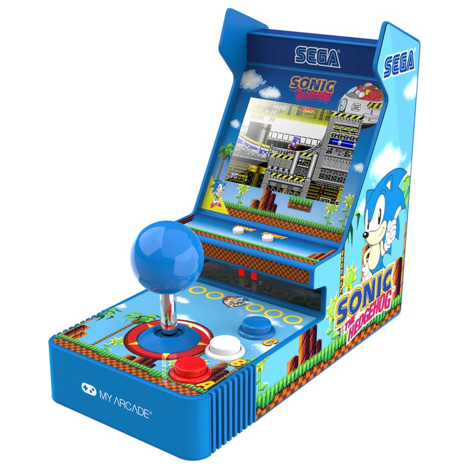 Sonic The Hedgehog Portabil Retro Arcade Joystick Jucator poza produsului