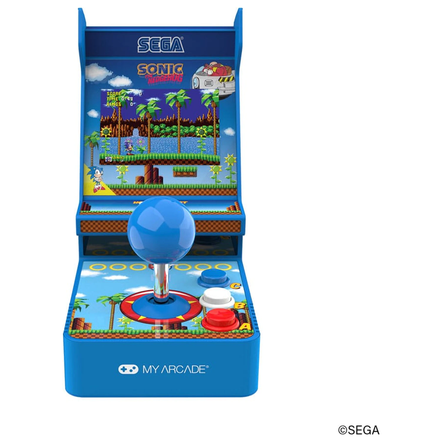 Sonic The Hedgehog Portabil Retro Arcade Joystick Jucator poza produsului
