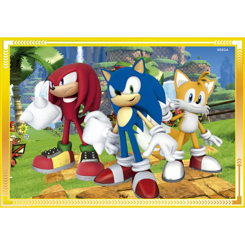 Puzzle Sonic the Hedgehog 12-16-20-24 piese poza produsului