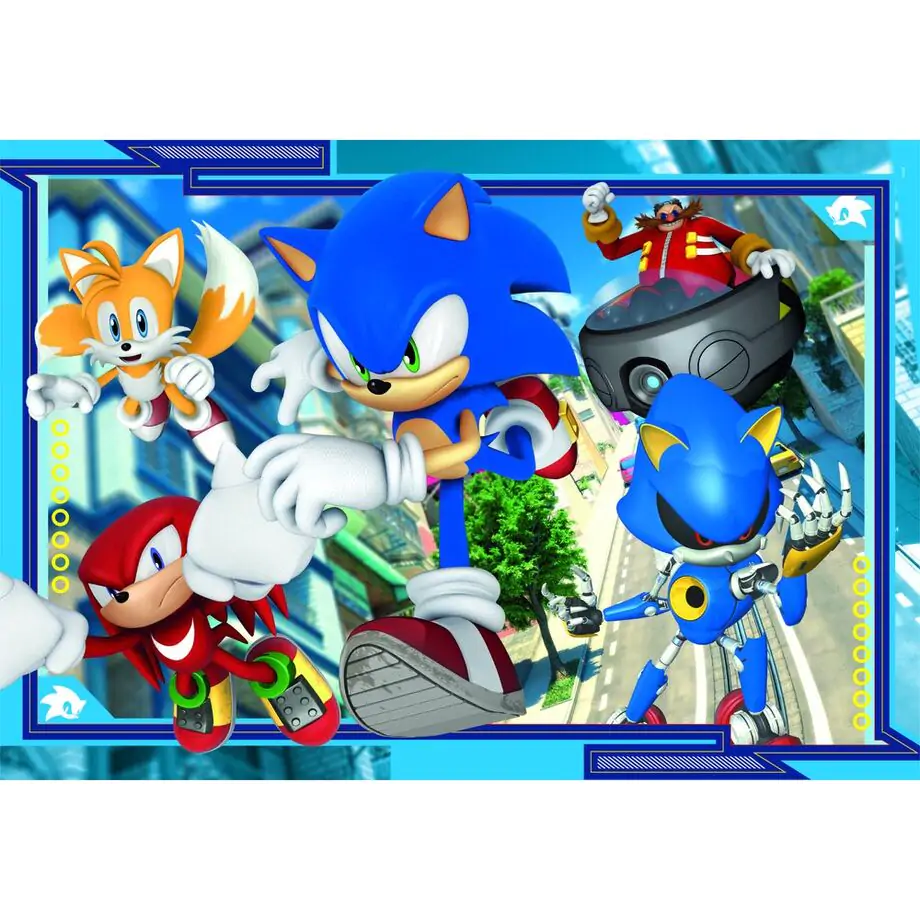 Sonic the Hedgehog puzzle 180 piese poza produsului