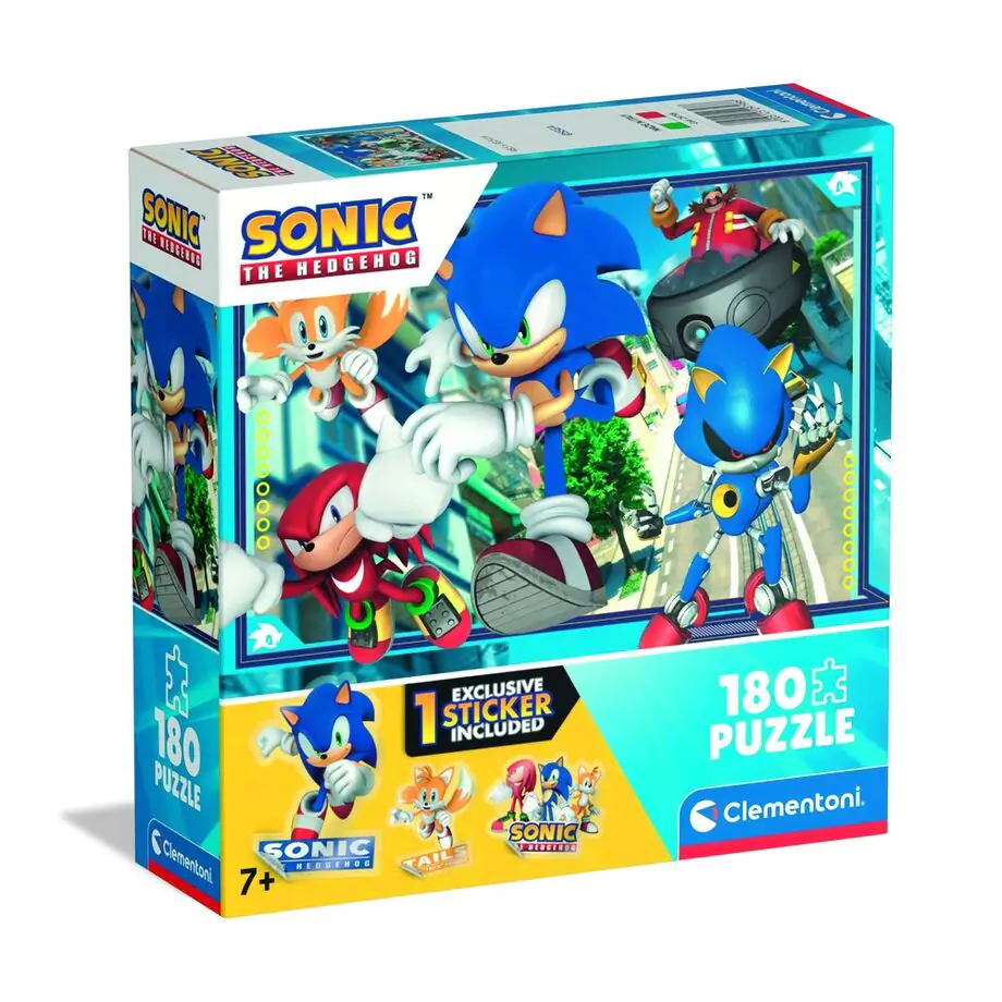 Sonic the Hedgehog puzzle 180 piese poza produsului