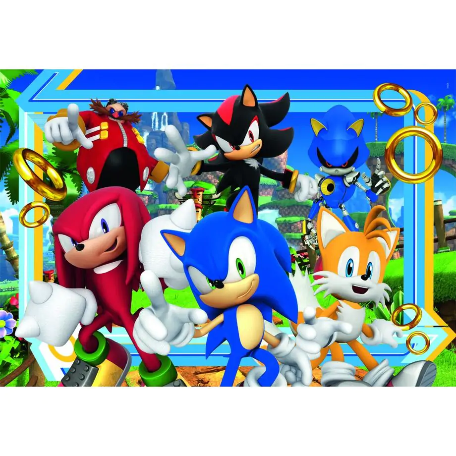 Sonic the Hedgehog puzzle 180 piese poza produsului