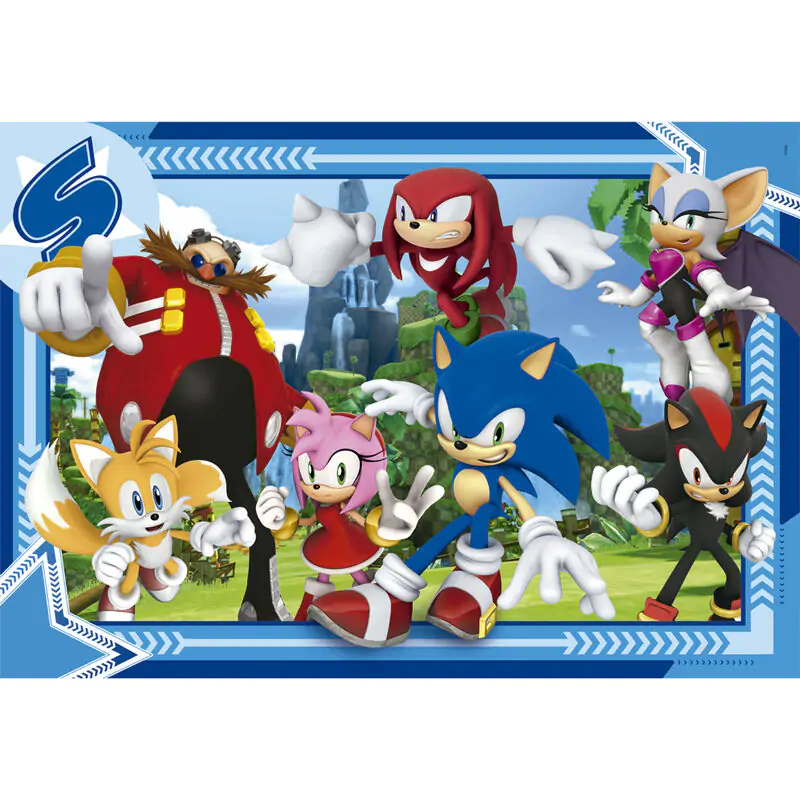 Sonic the Hedgehog puzzle 300 piese poza produsului