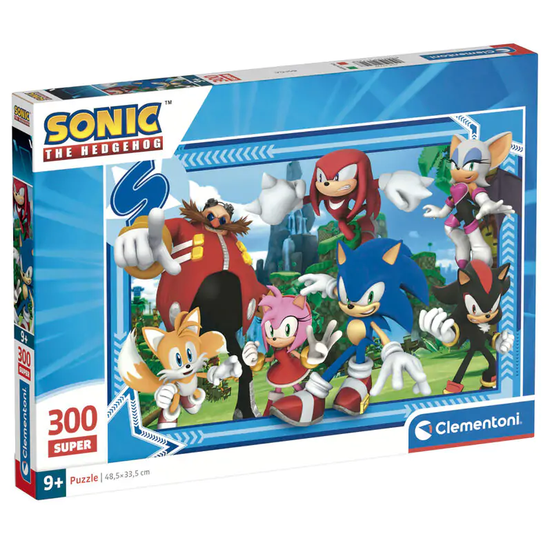 Sonic the Hedgehog puzzle 300 piese poza produsului