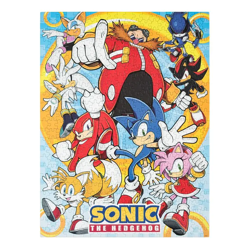 Puzzle Sonic the Hedgehog 500 piese poza produsului