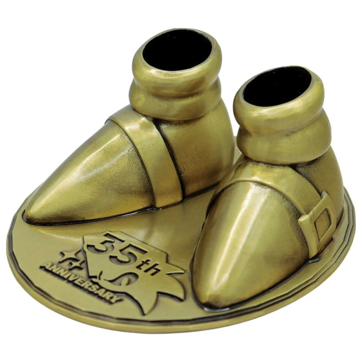 Sonic the Hedgehog Replica 35th Anniversary Metal Boot Editie Limita poza produsului